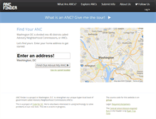 Tablet Screenshot of ancfinder.org